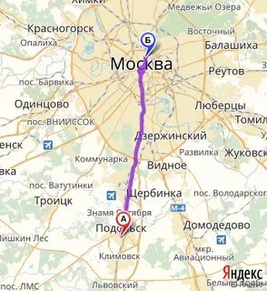 Как добраться до станции подольск