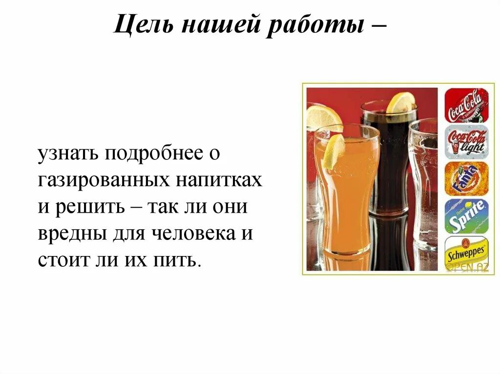 Сперва п. Проект на тему газированных напитков. Газировка для презентации. Темы для презентаций газировка. Проект на тему вредные напитки.