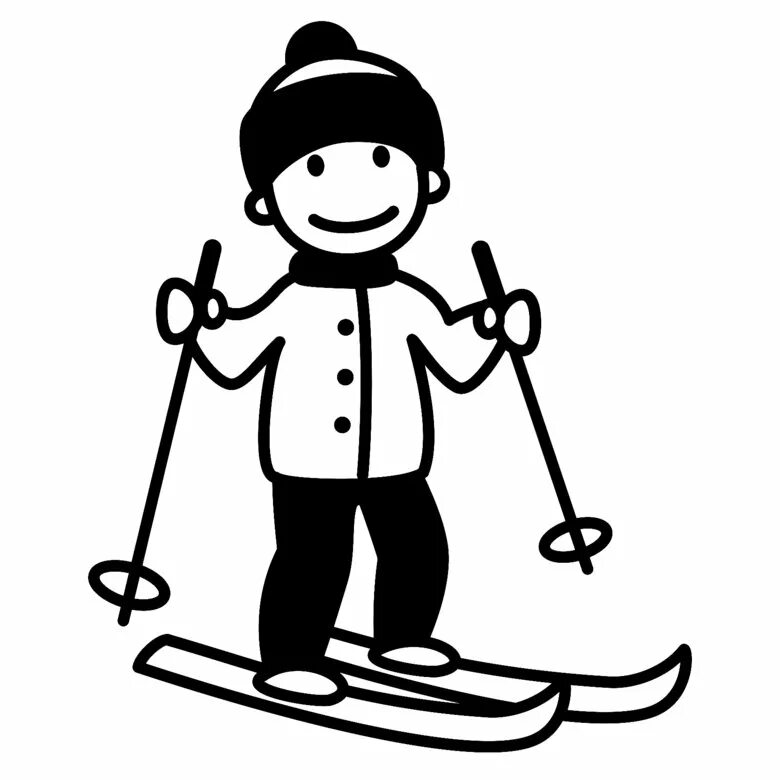 Мультяшные лыжники. Спорт рисунок. Рисунок лыжника для детей. Рисунок лыжника для детей. Лыжники дети.