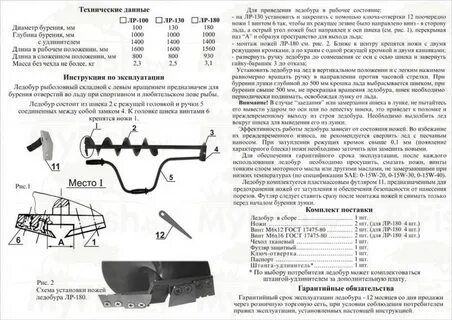 Углы ледобура