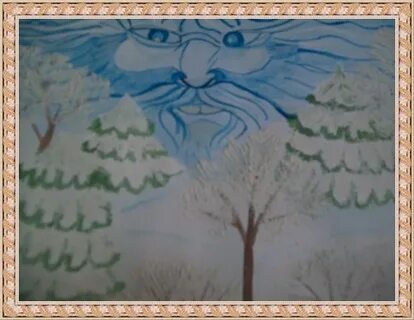 Нарисовать рисунок не ветер бушует над бором