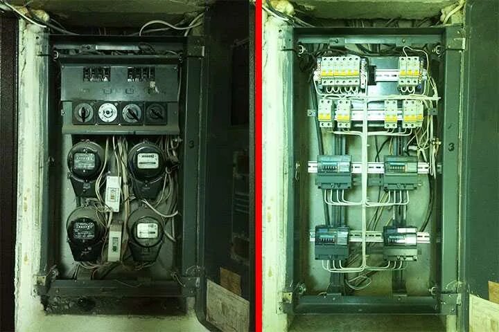 Щит вру 24 квт. 1. Расключение этажного щита. Щиток в многоквартирном доме. Расключение этажного щита на 4 квартиры.