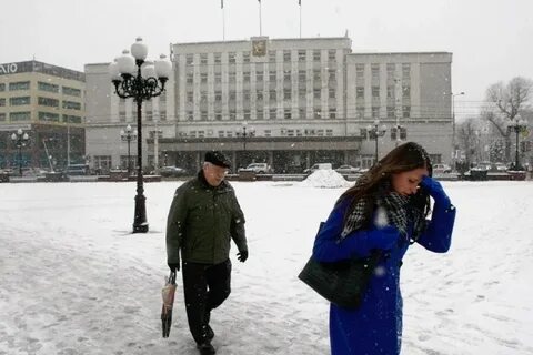 Калининград холодный город
