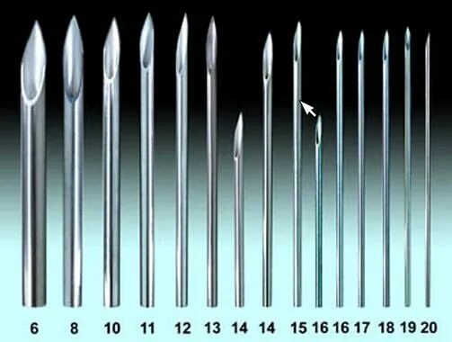 Игла для пирсинга 14g. Катетер для прокола 12g. Игла для прокола 14g диаметр. Иглы для пункции g11 g15.