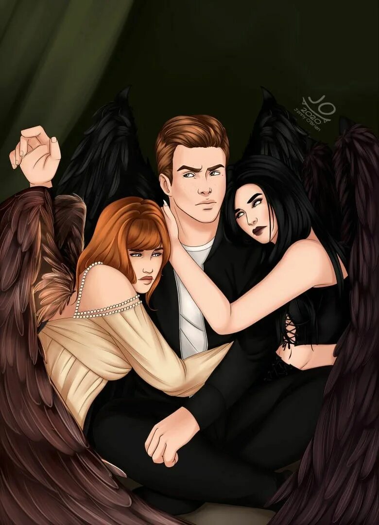 Хлоя деккер ангел. Люцифер и вики клуб романтики. Ангел и ожп. Викки и мальбонте. Кастиэль дин сэм сэм.