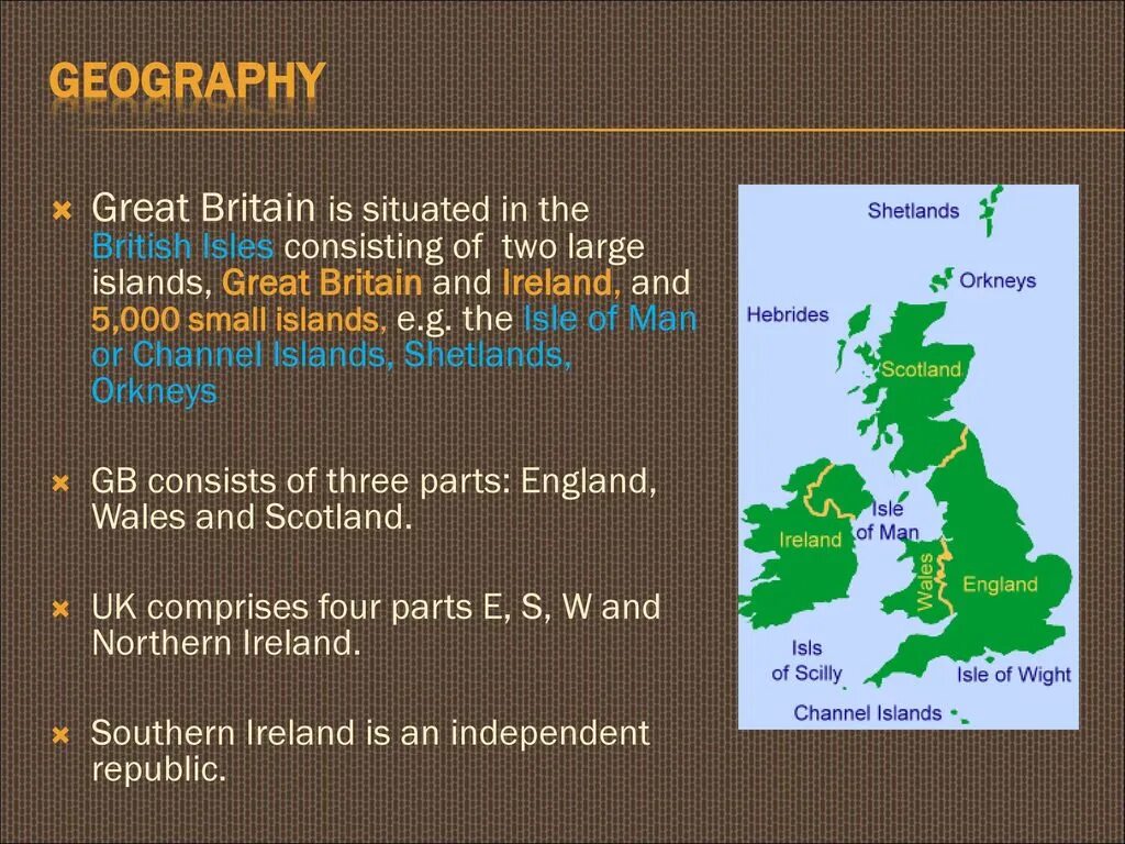 The British Isles consist of. Great Britain is situated. Great Britain Geography. The British Isles great Britain.