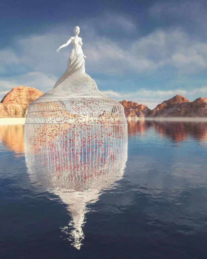 Скульптуры Чад Найт — 41-летний 3d-художник,. Chad Knight скульптуры. Чад Найт фонтан. 3д скульптуры чада Найт.