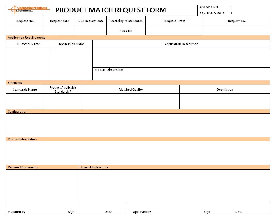 Reference request forms шаблон. Product request. EASA form 1 format. Product format.