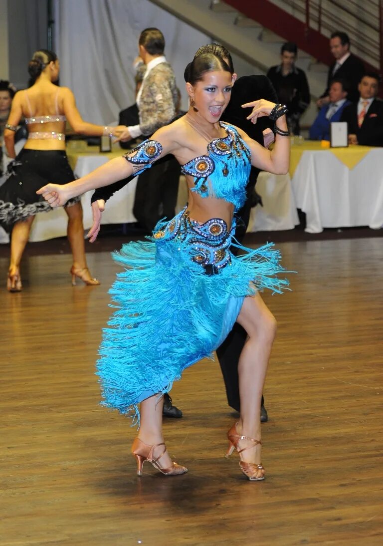 платье для бальных танцев латина ю2