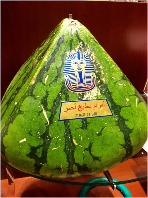 Самый дорогой овощ. Самый дорогой фрукт в мире. Pyramid Watermelon.