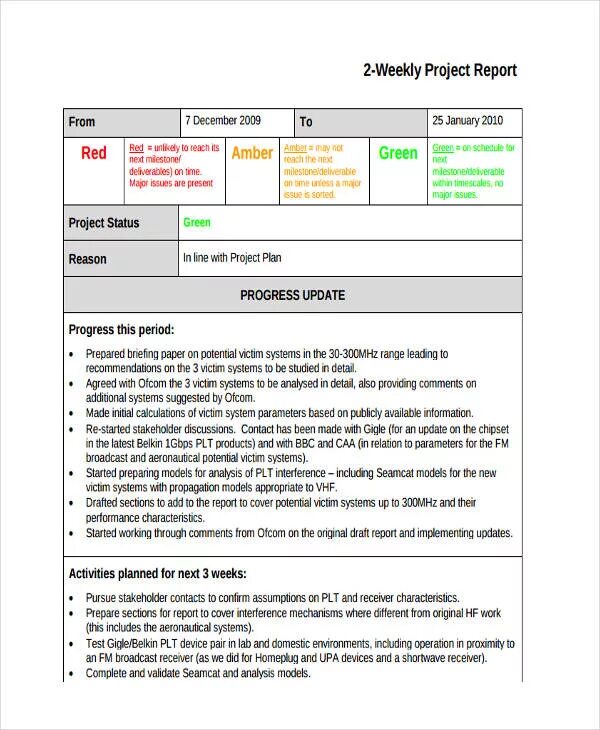 Project Report example. Pdf example. Report on completed services. Report 30