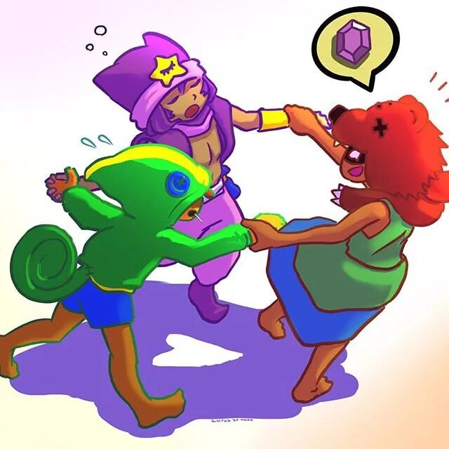 Kenny studio brawl stars art