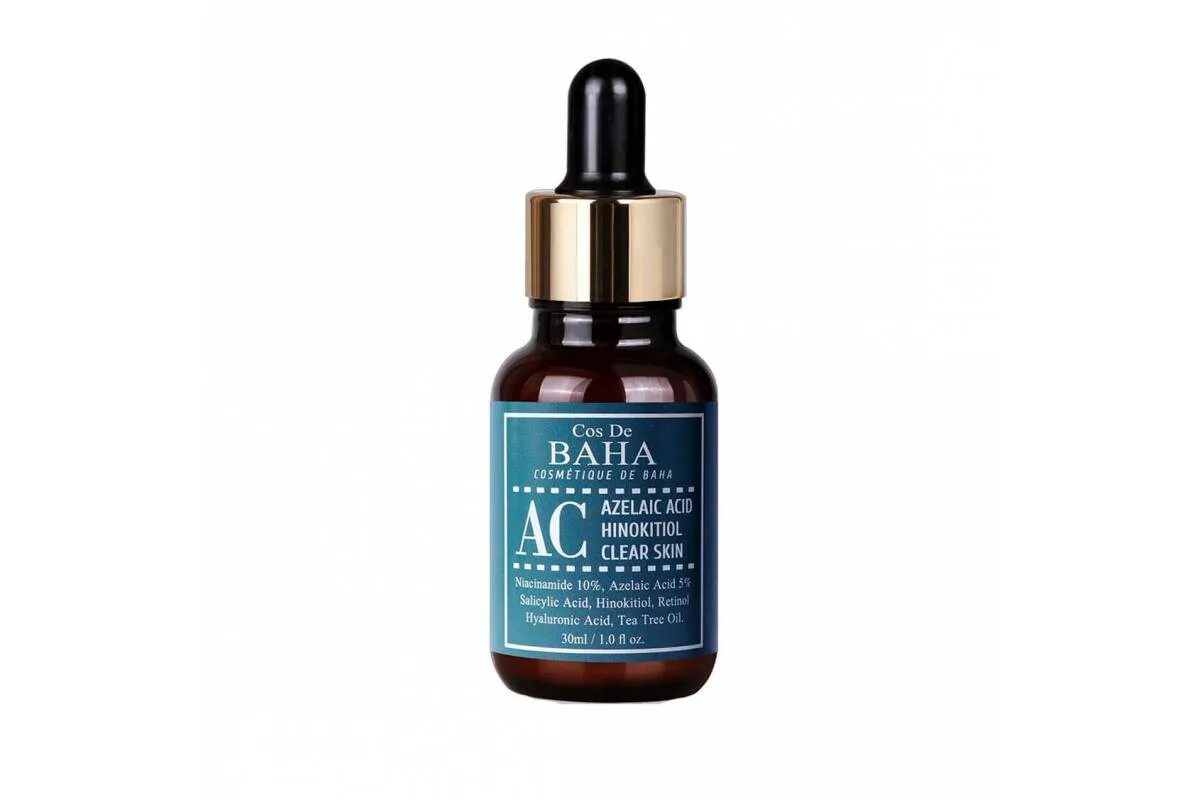 Cos de baha салициловая кислота. Сыворотка с азелаиновой кислотой cos de baha. azelaic acid 10% serum 30ml (az). cos de baha az azelaic acid 10 serum упаковка. сыворотка против акне.