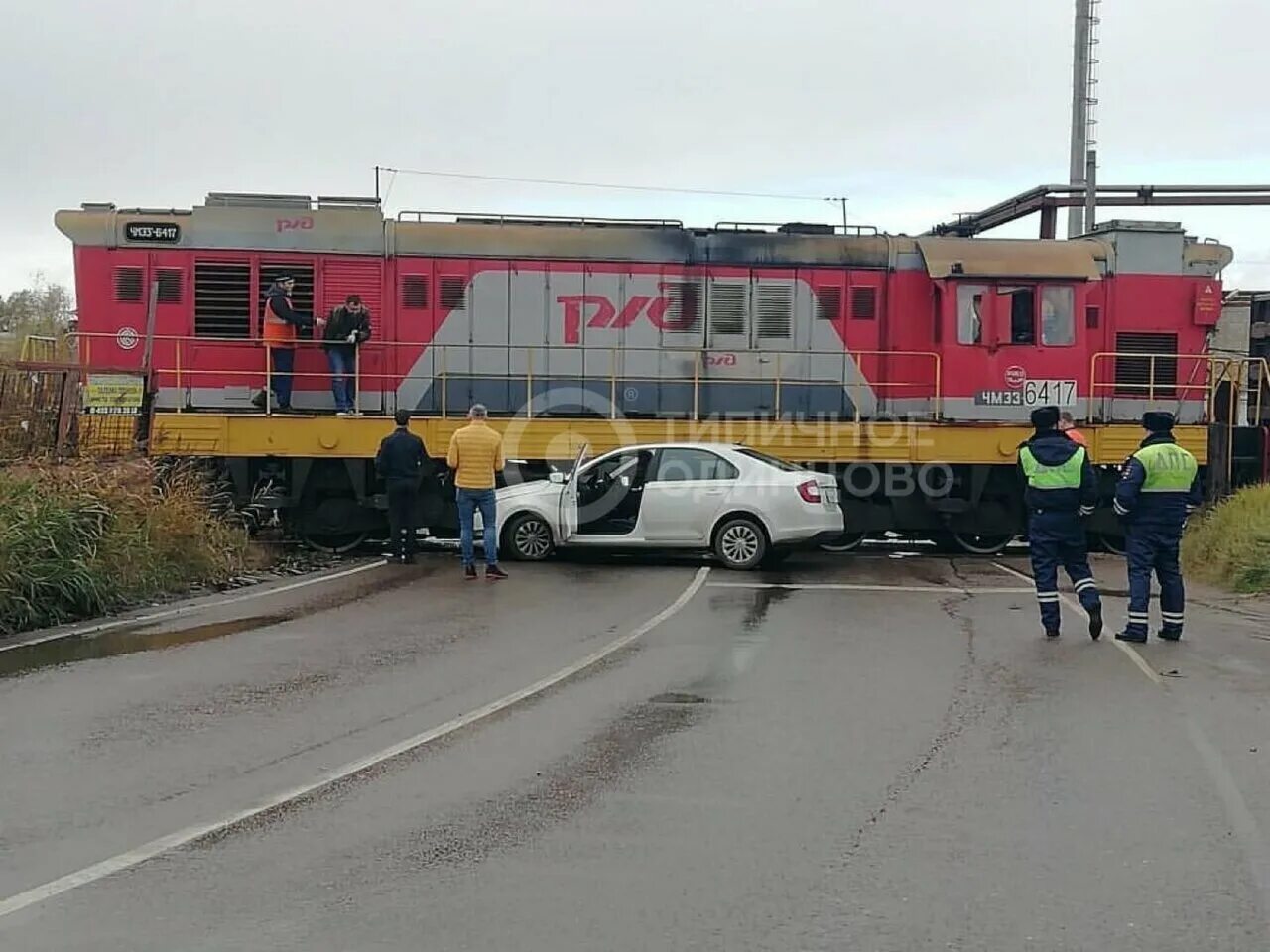 Чуть не попал в аварию