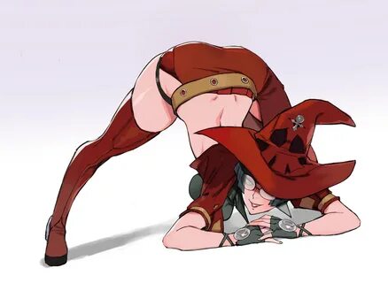 i-no, guilty gear, jack-o crouch.