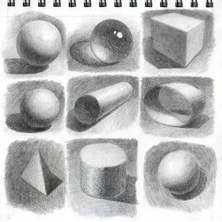 Фигуры для начинающих рисовать