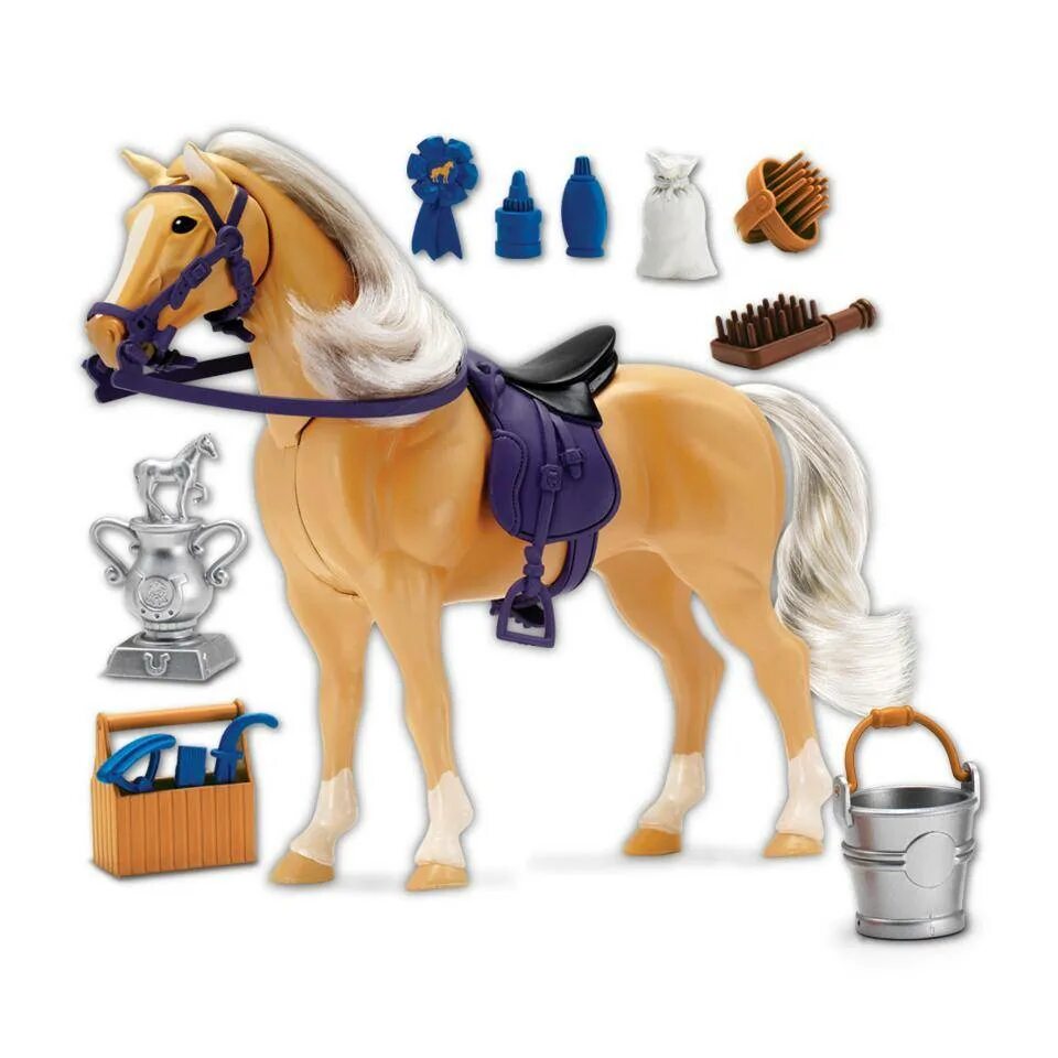Blue ribbon Champions лошадка. Blue ribbon Champions Deluxe Horse Set - Palomino. Игрушки лошадь Blue ribbon Champion Deluxe Horse Set. Игрушка лошадь с аксессуарами.