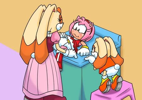 amy rose in diapers.