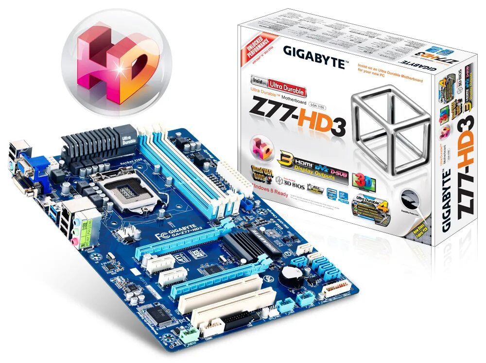 Материнские платы gigabyte socket 1700. Материнская плата Gigabyte 1155. Gigabyte ga-z77-hd3. Плата гигабайт 1155 сокет. Gigabyte Ultra durable 4.