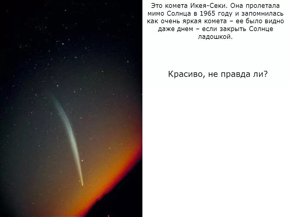Комета икеа-секи в 1965. Комета цитаты. Кометы видимые днем. Комета и солнце. Тот кто погас будет светить текст