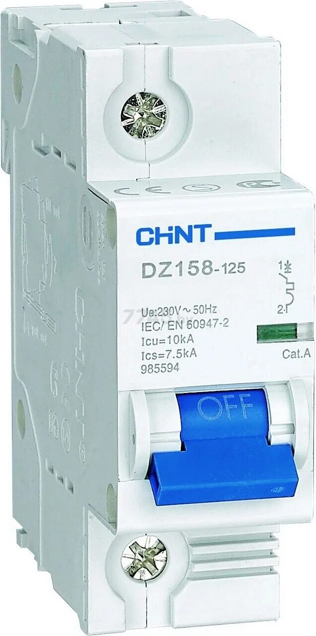 Chint dz158. Chint dz158-125. автомат dz158 100. chint dz158 1p. авт. выкл. dz158-125h 3p 125a 10ka х-ка (8-12in) (r).