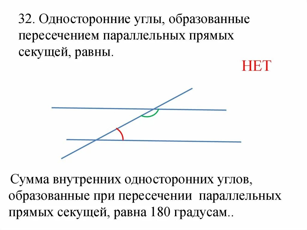 Углы через секущую. Односторонние углы. Односторонние углы определение. Внутренние односторонние углы. Односторонние при параллельных прямых.