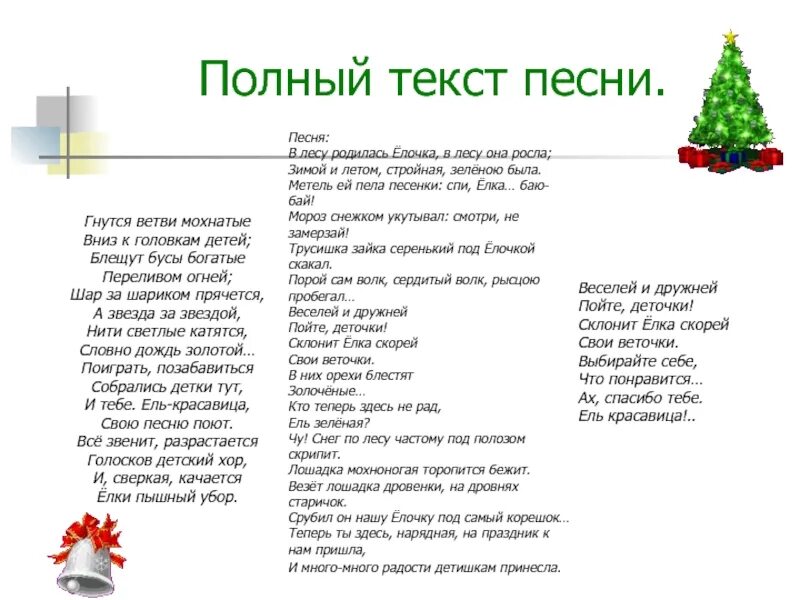 В лесу родилась текст. Елочка слова. В лесу родилась ёлочка текст полностью. Текст елка. Новогодняя версия песни