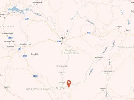 Уфа мелеуз расстояние