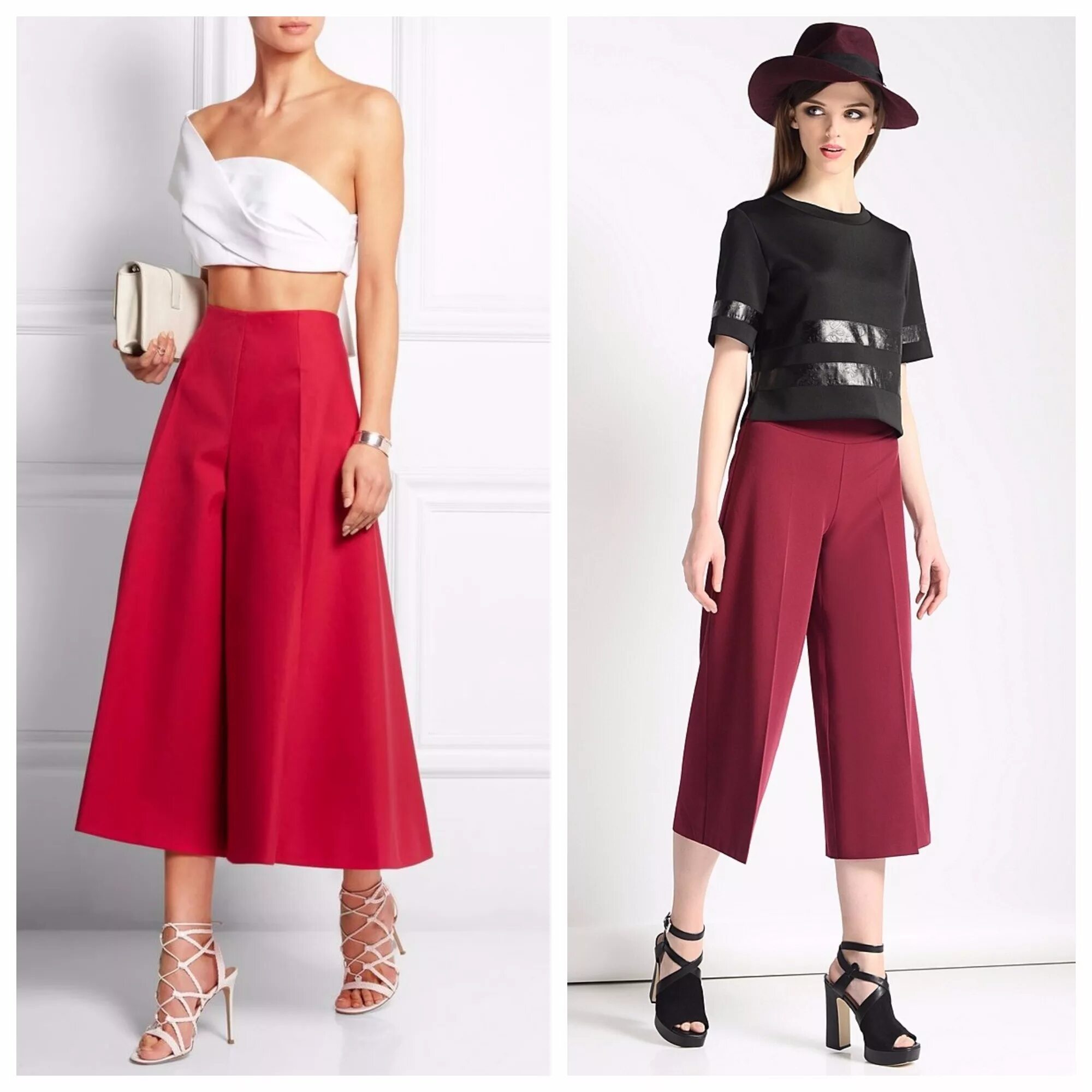 чем одевать юбку брюки. широкие брюки палаццо с высокой талией. брюки палаццо осень 2022. обувь под юбку-брюки. юбка кюлоты.