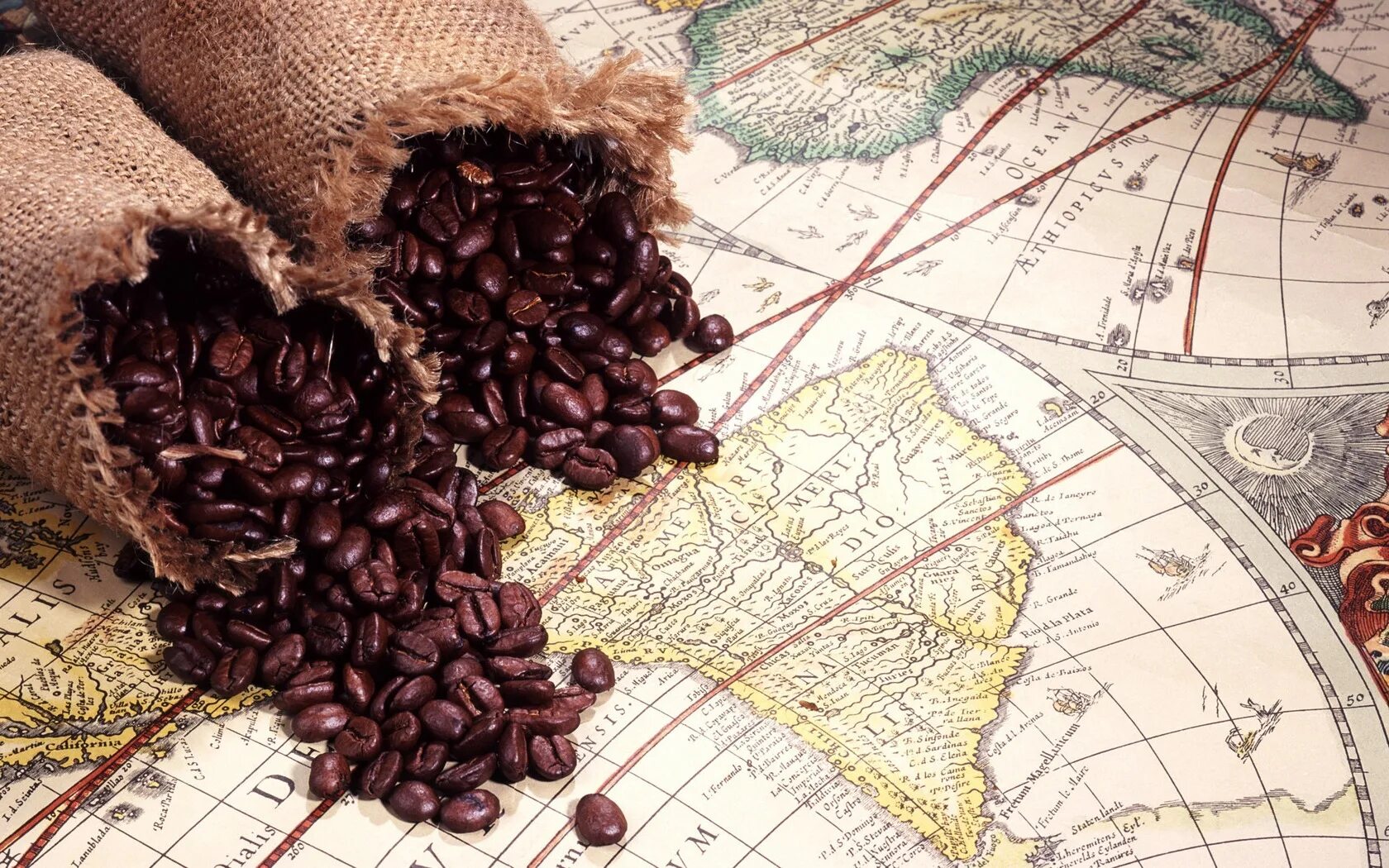 Coffee map