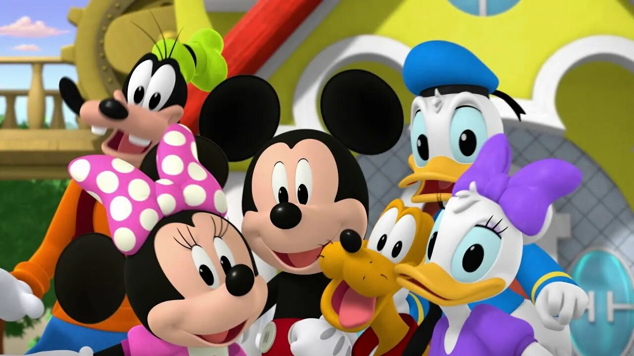 Disney Junior Mickey Mouse Clubhouse. Микки Веселые гонки Дейзи. Disney Junior клуб Микки Мауса.