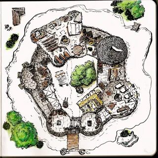 Castle map