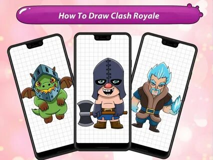 Раскраска Clash Royale.