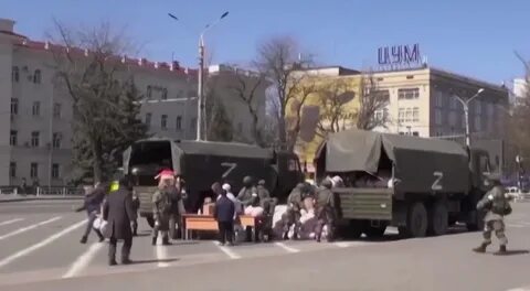 Херсон входит