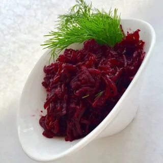 Вареная свекла с морковью и чесноком