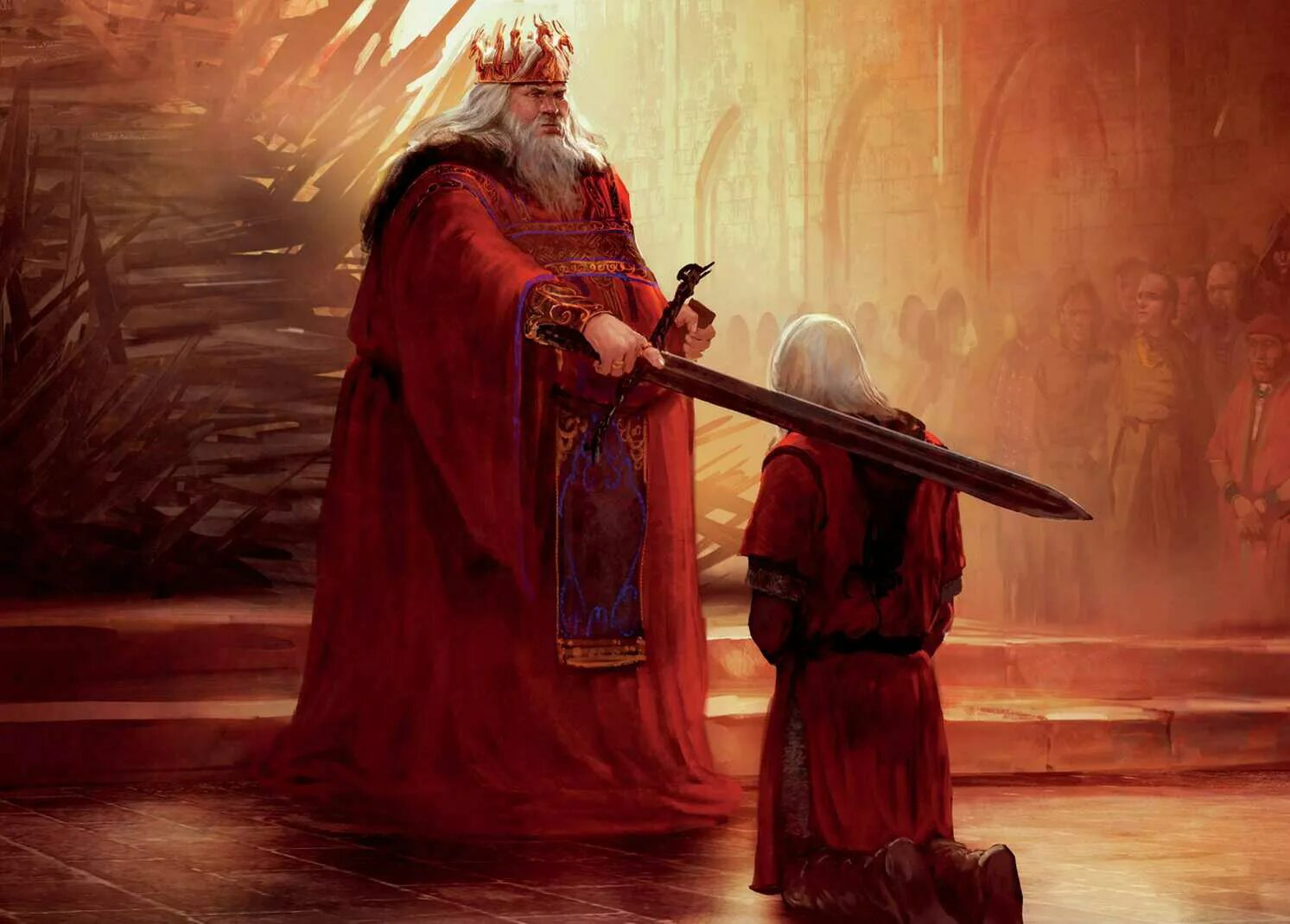 Путешествие на запад безумный король. Эйгон Таргариен меч. Эйгон IV Таргариен. Король Эйгон Таргариен.