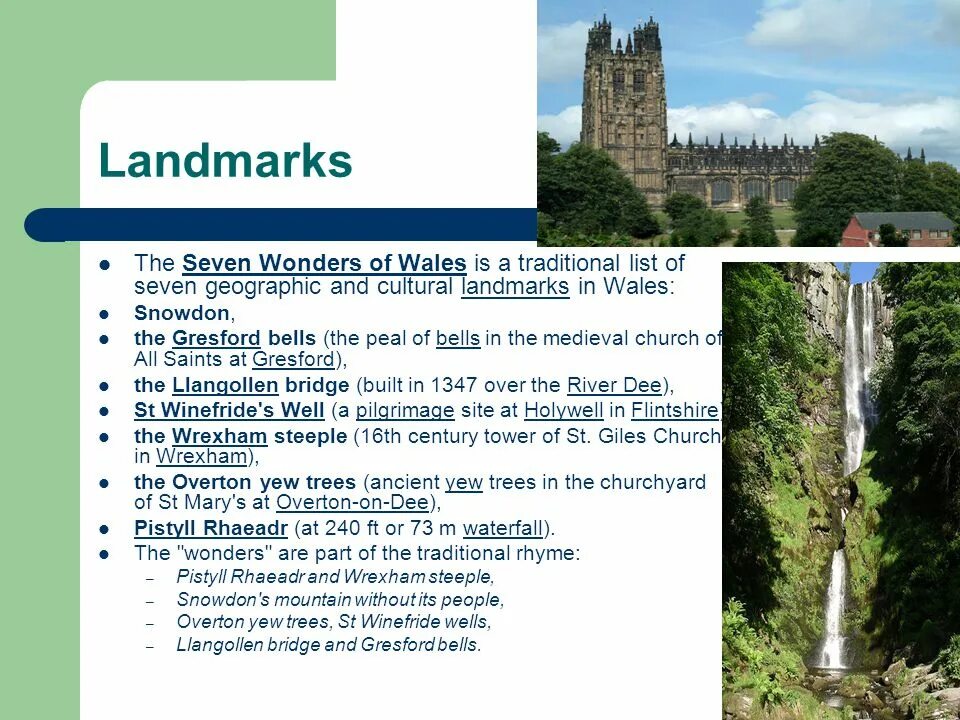 Landmark перевод на русский. Wales landmarks. презентация уэльс климат. geography of wales. where is wales.