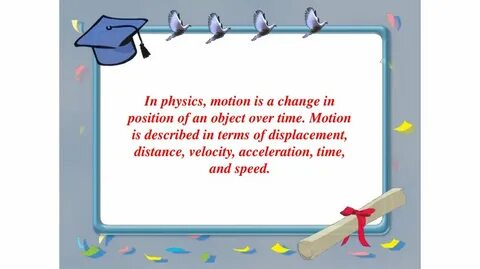 Motion physics