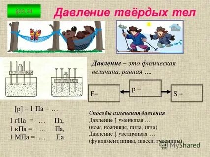 Слова связанные с давлением