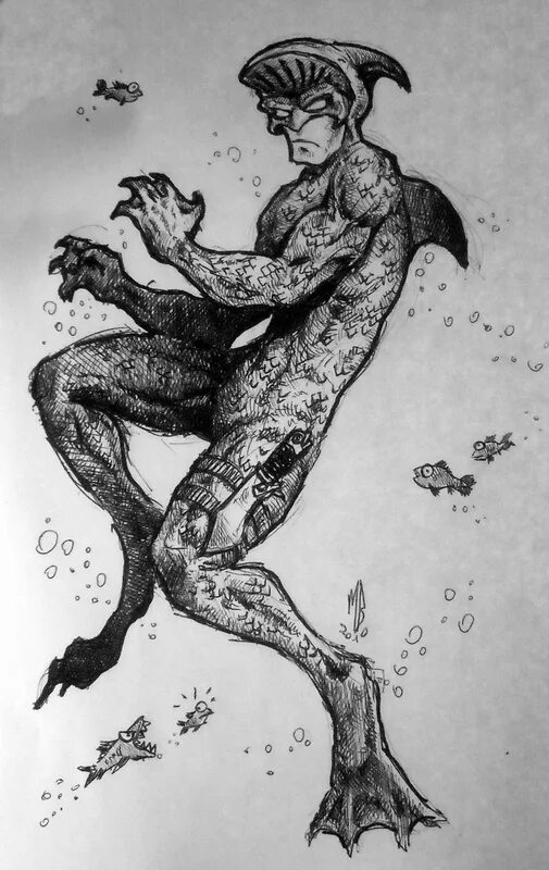 ихтиандр человек-амфибия рисунок. метаморфозы mihai criste. человек с рыбьей головой арт. рыба человек рыба человек. чарльз каррен художник сюрреалист.
