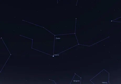 Созвездие дева самая яркая