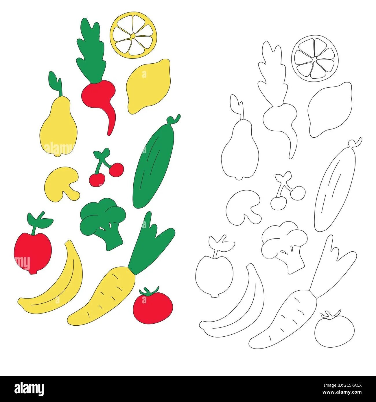 Vegetables book for Kids. Minibook of Vegetables for Kids. Book for children Fruits. Vegetables book