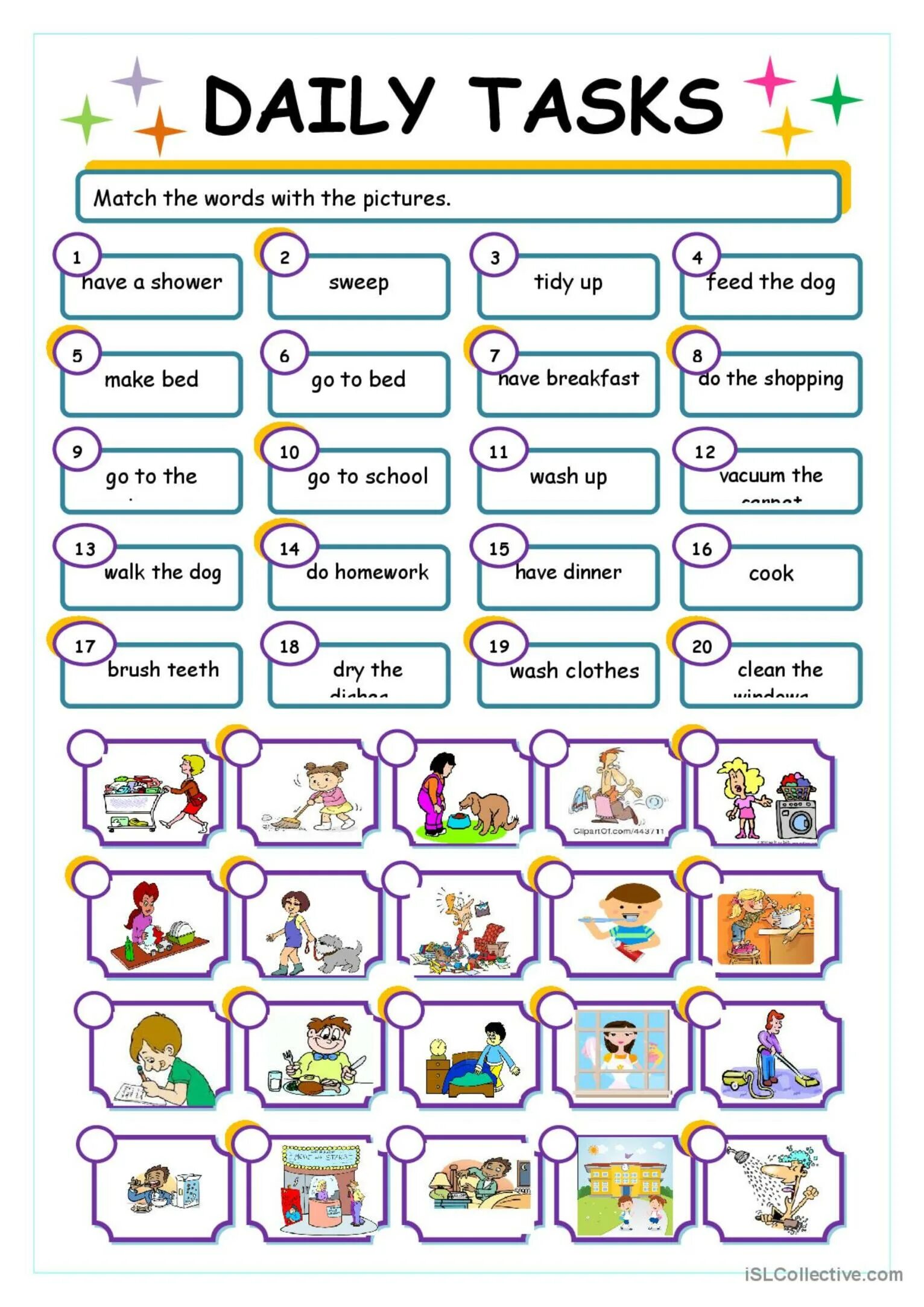 Задания Daily Routine for Kids. Daily activities задания. Daily Routine задания. Daily Routine задания для детей. To necessary tasks