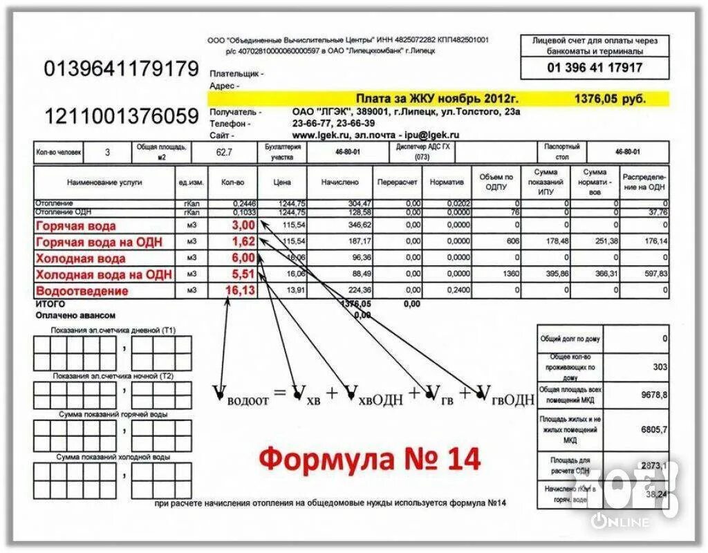 Как посчитать холодную воду. Как посчитать квитанцию за коммунальные услуги. Как посчитать показания счетчика воды квитанция. Как рассчитывается водоотведение в квартире. Как посчитать квитанцию за воду по счетчику.