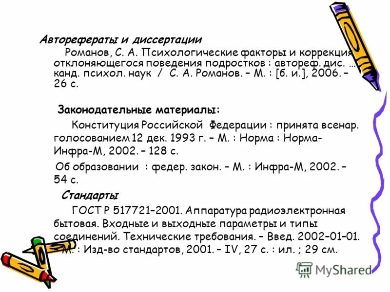 сетевая личность характеристика. дис. библиография в курсовой работе пример. автореф дис канд психол наук. библиографический список в курсовой работе.