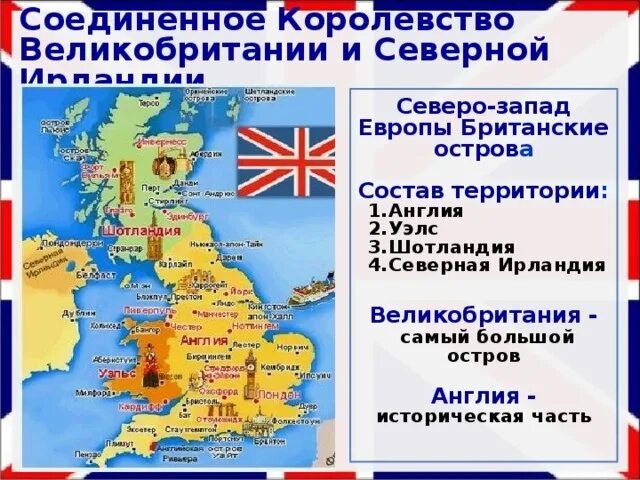 Какая республика в англии. Состав Великобритании состав королевства. Страны входящие в состав Великобритании на карте. Англия Шотландия Уэльс и Северная Ирландия. 4 Королевства Англии.