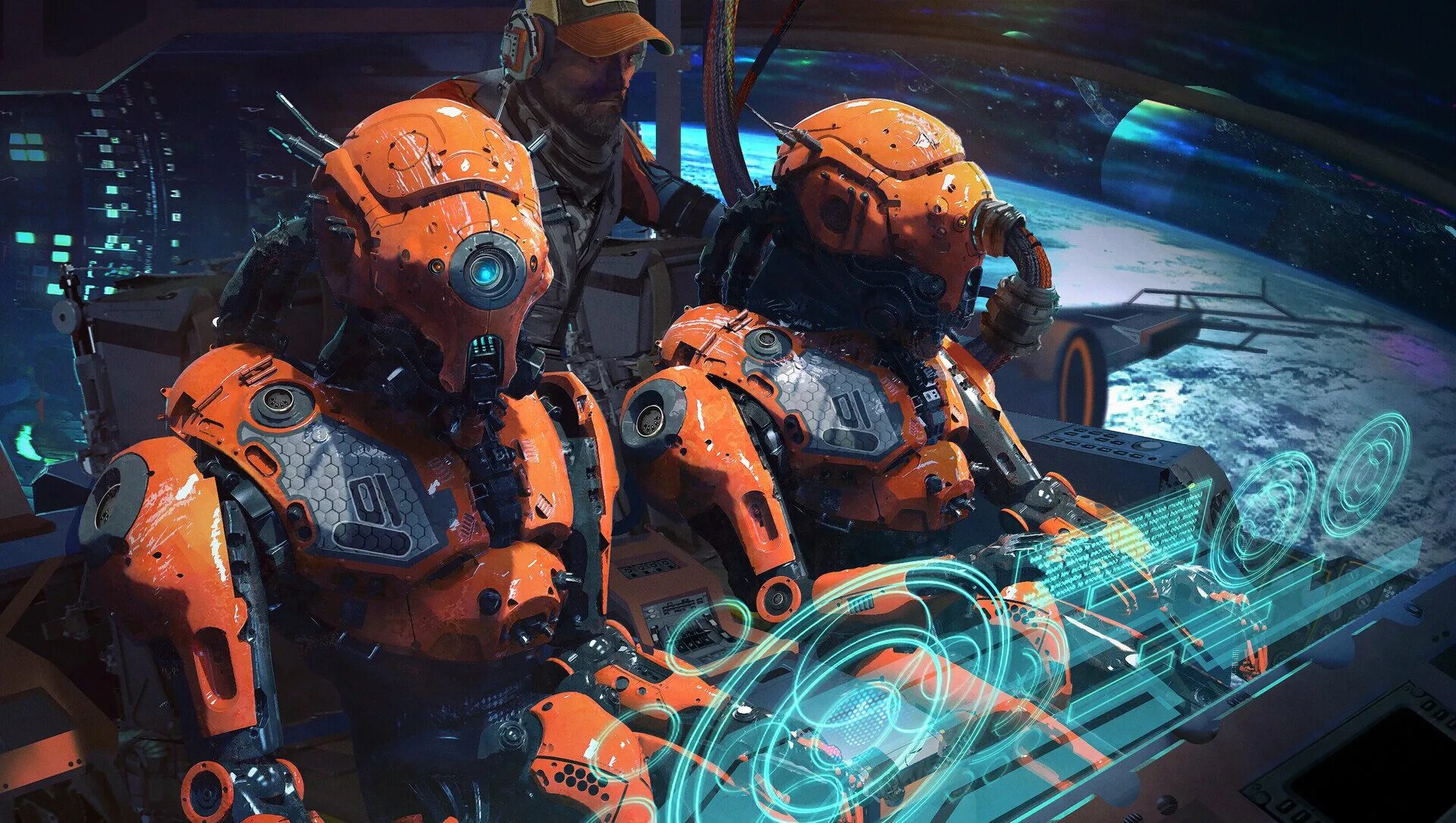 Sci fi robot