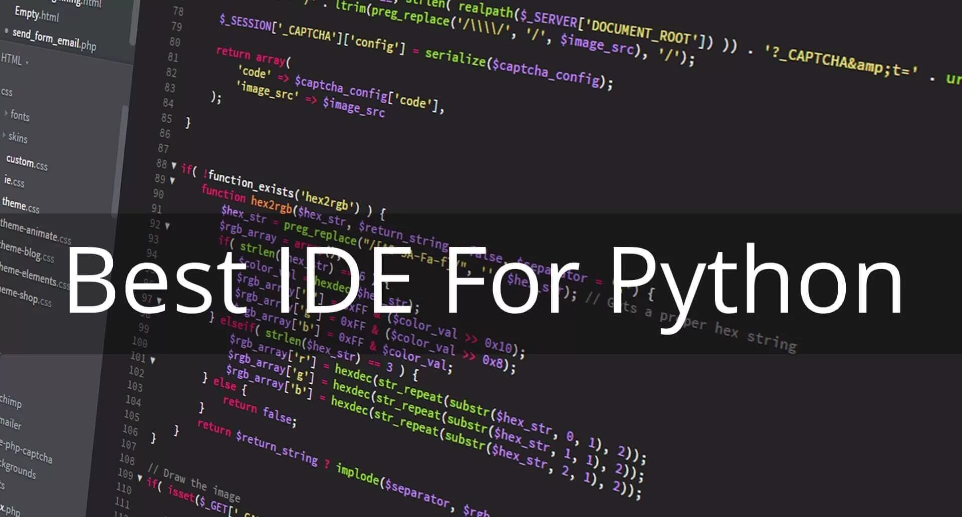 Edit python