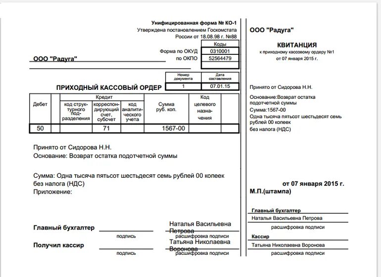 Приходно кассовый ордер бланк образец. Приходный кассовый ордер заполненный образец. Приходный кассовый ордер заполненный. Приходный кассовый ордер как заполнять образец. Пример заполнения приходного кассового ордера.