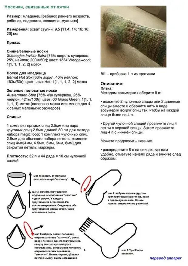 Как вязать пятку стронг. Носки с пяткой стронг спицами. таблица для вязания носков для мэджик луп. вязание носков пятка стронг описание схемы. вязание носков мэджик луп с пяткой стронг.